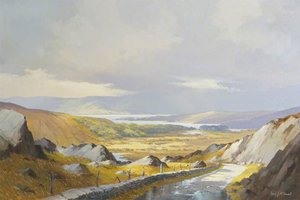Tralee Bay, From Connor Pass, County Kerry — Denis J Mcdowell