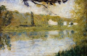 The Riverside — Georges Seurat