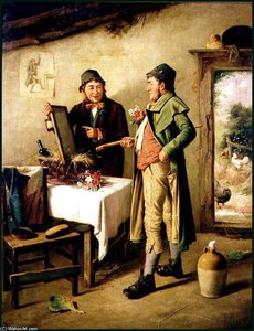 Admiring His Reflection — Charles Hunt