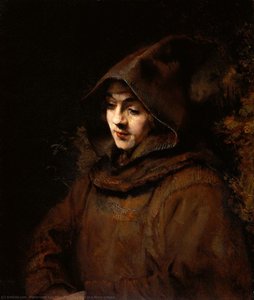 Titus Van Rijn In A Monk's Habit — Rembrandt Van Rijn, Baroque