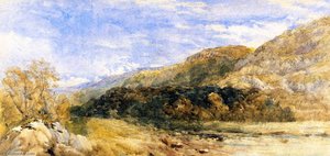 Near Knaresborough — David Cox The Elder, Romanticism