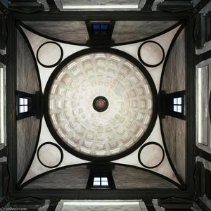 Ceiling Of The Medici Chapel — Michelangelo Buonarroti