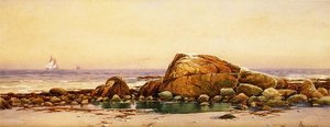 Calm Morning, Mawomet — Alfred Thompson Bricher, Hudson River School