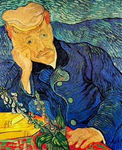 Portrait Of Dr. Gachet — Vincent Willem Van Gogh, Post-impressionism