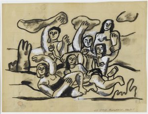 Study For The Bathers — Fernand Léger