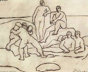 The Fighters — Pablo Picasso