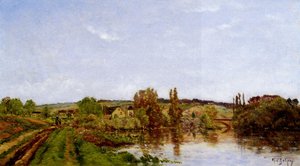 Walking Along The River — Hippolyte Camille Delpy