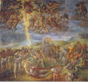 Conversion Of Saint Paul — Michelangelo Buonarroti, Mannerism