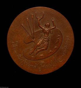 John Johansen Portrait Medal (reverse) — Paul Manship