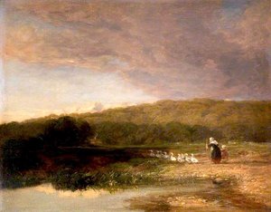 Evening — David Cox The Elder