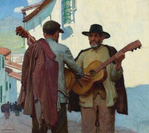 Spanish Beggars — Ernest Martin Hennings