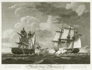 United States and Macedonian (after Thomas Birch)