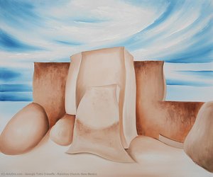 Ranchos Church, New Mexico — Georgia O'keeffe