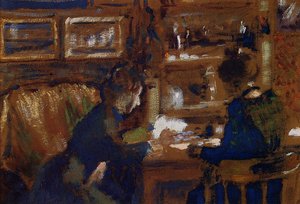 Two Women In An Interior — Georges Lemmen