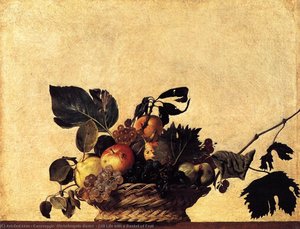 Still Life With A Basket Of Fruit — Caravaggio