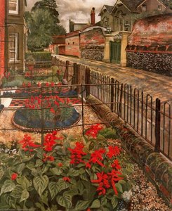 Gardens in the Pound. Cookham