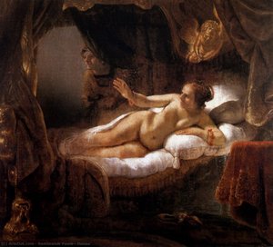 Danae — Rembrandt Peale, Baroque