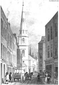 St Antholin Budge Row — Thomas Hosmer Shepherd