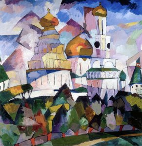 Churches, New Jerusalem — Aristarkh Vasilevich Lentulov