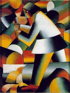 The Woodcutter Stedelijk Museum, Amsterdam — Kazimir Malevich, Geometric Suprematism