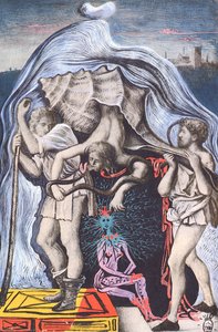 Metamorphosis Of The Five Allegories Of Giovanni Bellini — Salvador Dalí