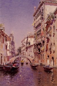 The Sunny Canal — Martín Rico Y Ortega
