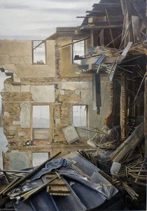 Bomb Damage To Hm Custom House — William Herbert Hampton