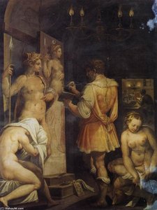 The Studio Of The Painter — Giorgio Vasari