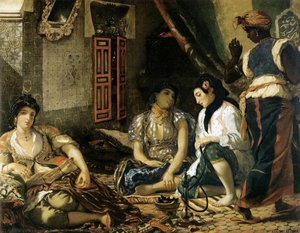 Donne Di Algeri — Eugène Delacroix