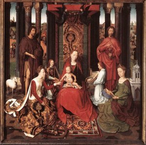 Middle - St John Altarpiece (central Panel) — Memling, Hans