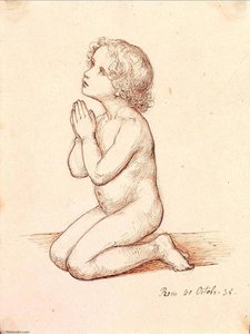 Kneeling Praying Child — Marie Ellenrieder