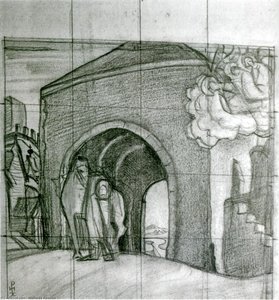 St. Mercurius Of Smolensk — Nicholas Roerich