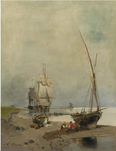 Mending The Nets — Konstantinos Volanakis, Realism