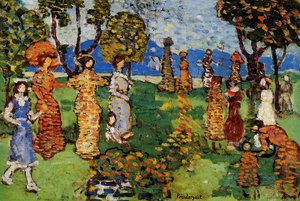 A Day In The Country — Maurice Brazil Prendergast