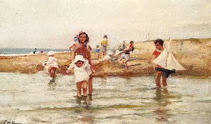 At the seashore