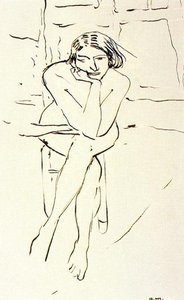 El Descanso De La Modelo — Albert Marquet