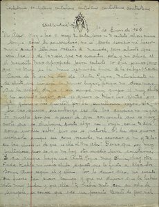 Letter From Frida Kahlo To Alejandro Gómez Arias, January 1, 1925\n\npage 1 De 1 — Frida Kahlo, Mexican Surrealism