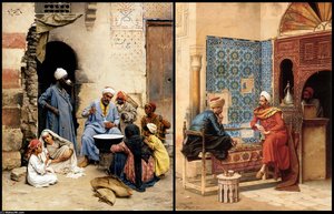 The Sahleb Vendor And The Chess Game — Ludwig Deutsch