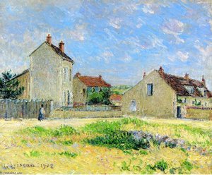 Landscape, Near Auxerre — Gustave Loiseau