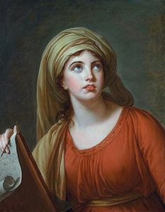 Lady Hamilton As The Persian Sibyl — Louise Élisabeth Vigée Le Brun