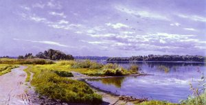 River Landscape — Педер Морк Монстед