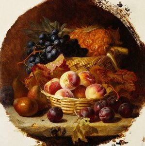 Peaches, Plums, Pears And Pineapple — Eloise Harriet Stannard