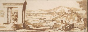Classiacal Landscape With Figures — Nicolas Poussin