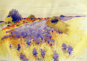 Flowering Field — Arthur Wesley Dow