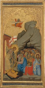 Scenes From The Passion Of Christ: The Descent Into Limbo [right Panel] — Andrea Di Vanni D'andrea