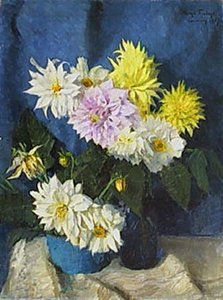 Dahlias — Igor Emmanuilovich Grabar
