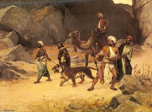 The Tiger Hunt — Rudolph Ernst
