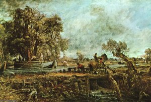 Leaping Horse — John Constable, Romanticism