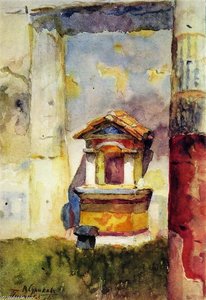 Pompeii. A Fountain With Colonettes — Vasily Ivanovich Surikov