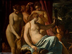 Venus Adorned By The Graces — Annibale Carracci